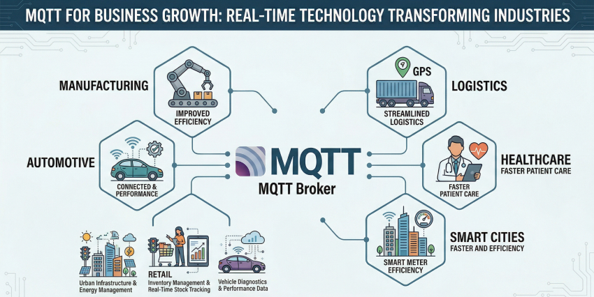 MQTT for Business Growth: Real-Time Technology Transforming Industries