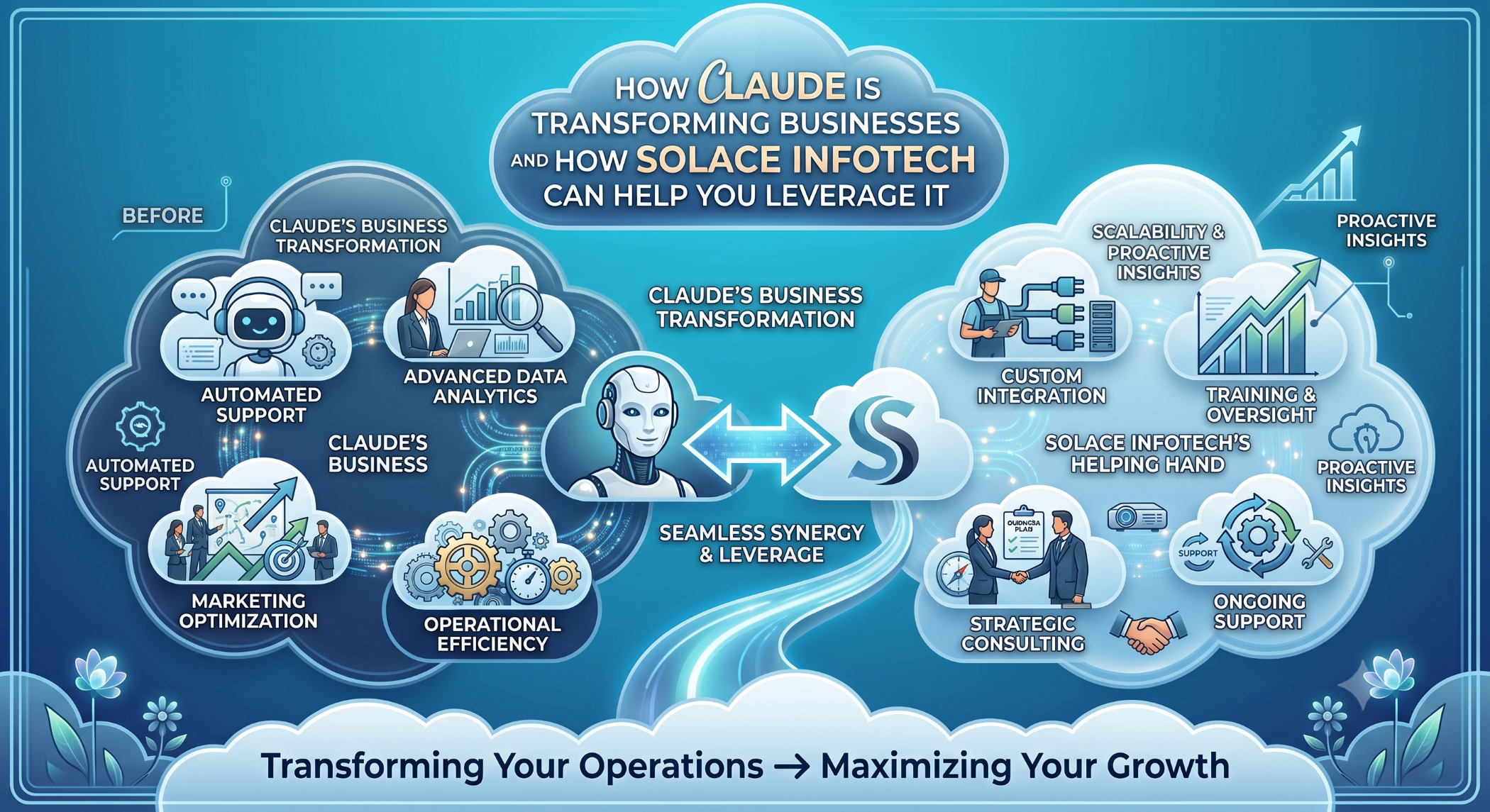 How Claude Is Transforming Businesses and How Solace Infotech Can Help You Leverage It