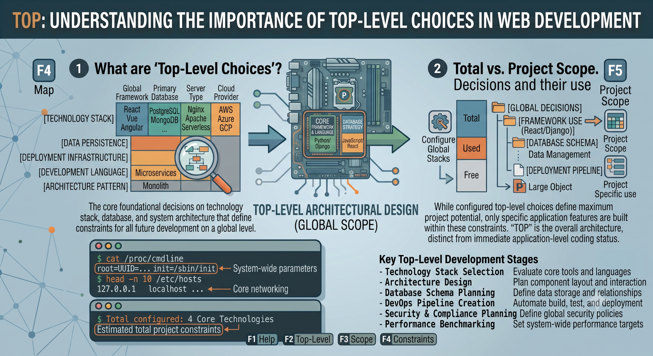 Top: Understanding the Importance of Top-Level Choices in Web Development