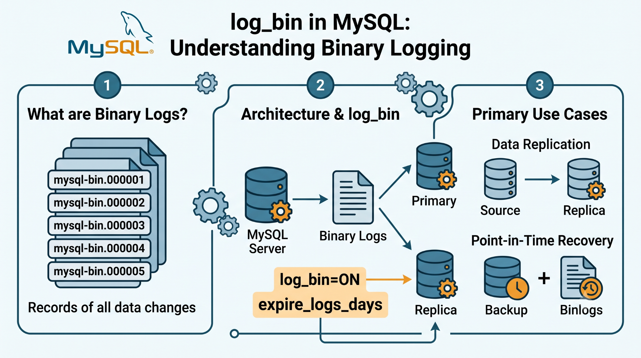 log_bin in MySQL Understanding Binary Logging
