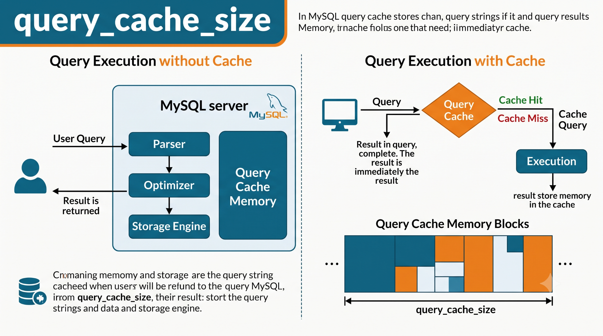 query_cache_size in MySQL Understanding Query Cache Memory