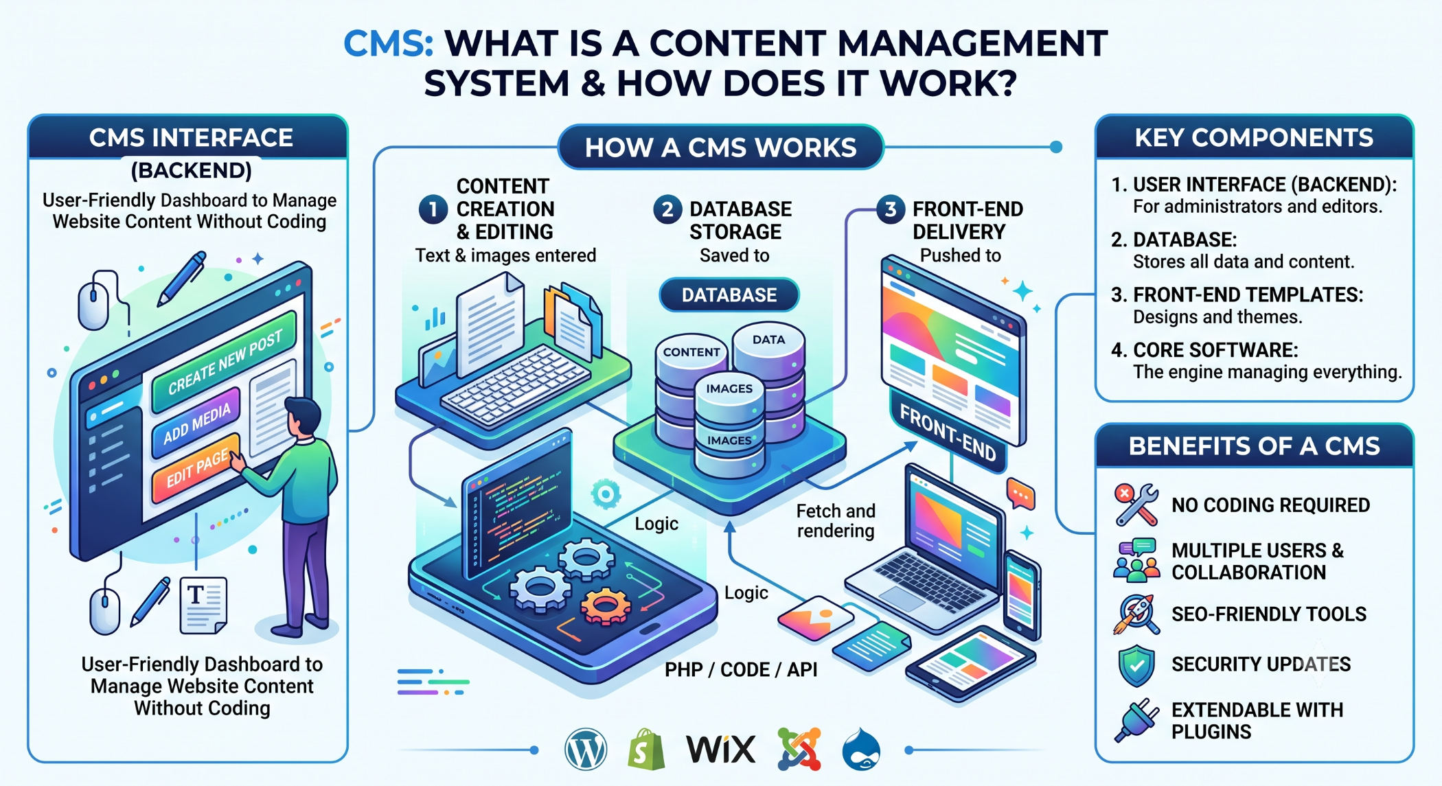 CMS What Is a Content Management System and How Does It Work