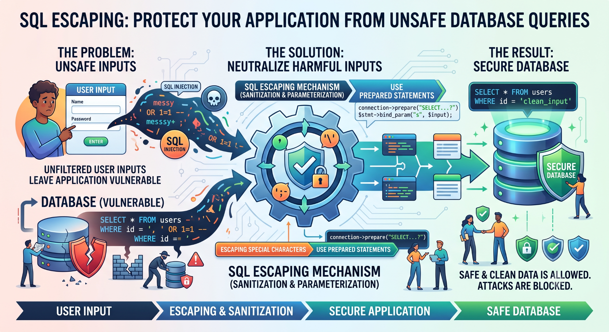 SQL Escaping Protect Your Application from Unsafe Database Queries