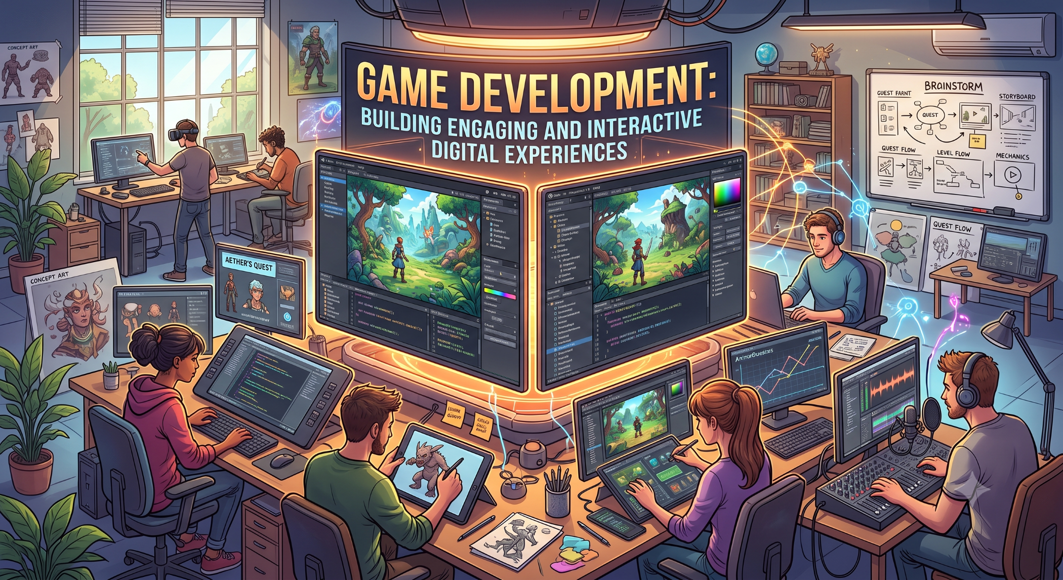 Game Development Building Engaging and Interactive Digital Experiences