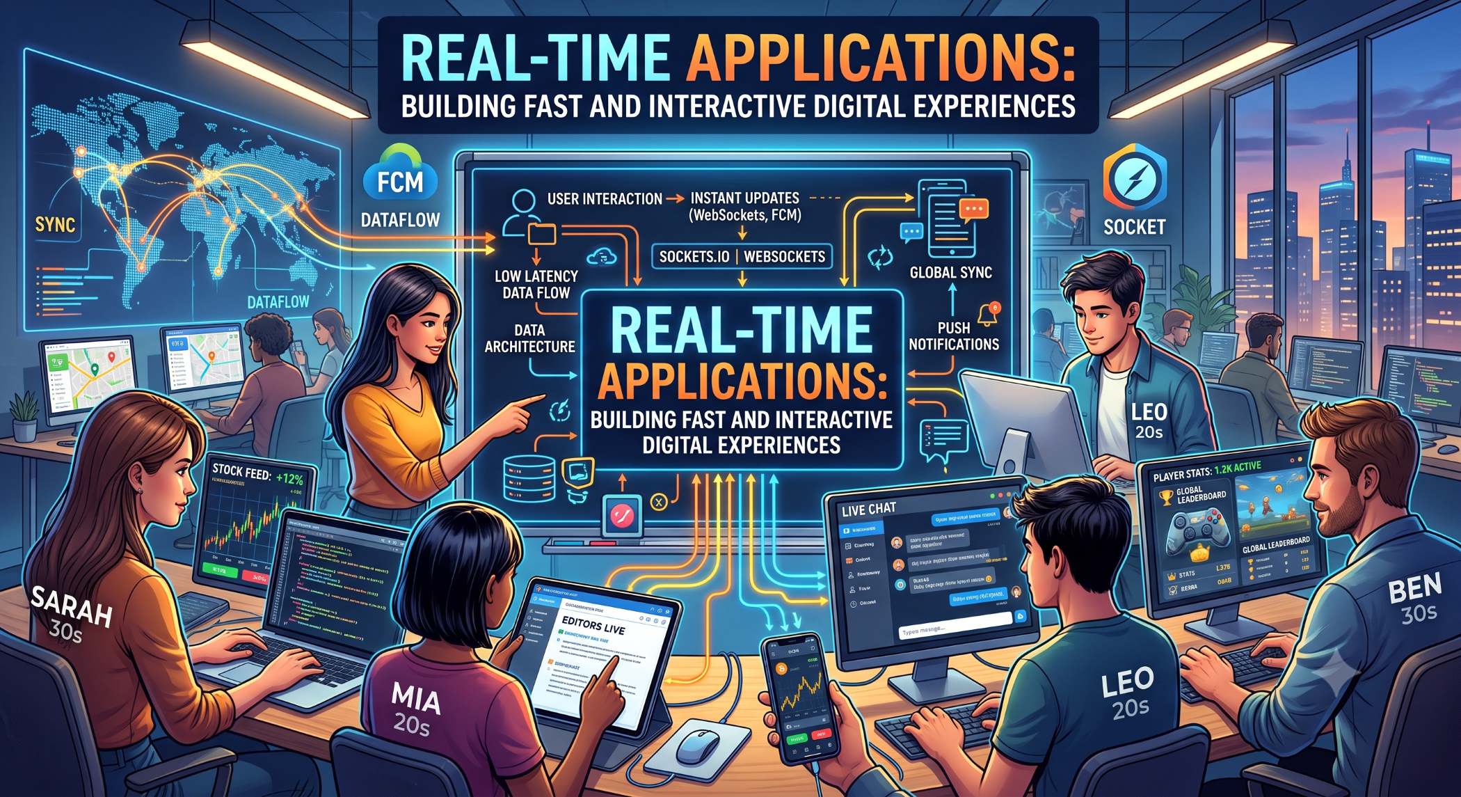 Real-Time Applications Building Fast and Interactive Digital Experiences