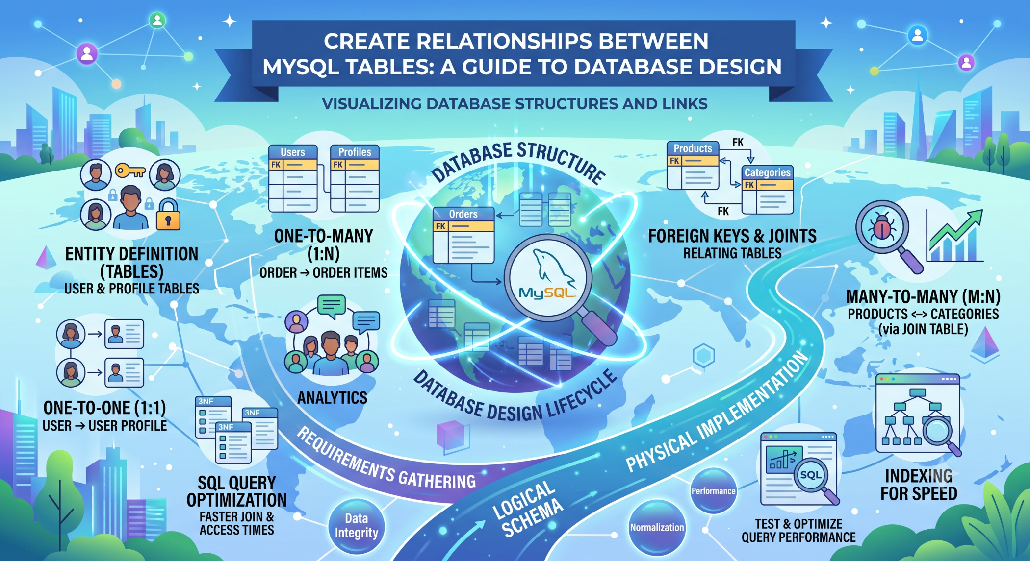 Create Relationships Between MySQL Tables A Guide to Database Design