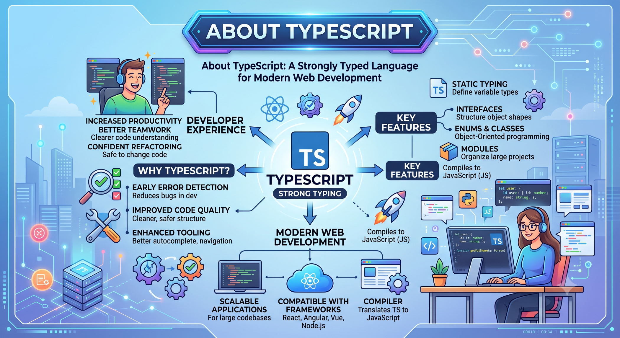 About TypeScript A Strongly Typed Language for Modern Web Development