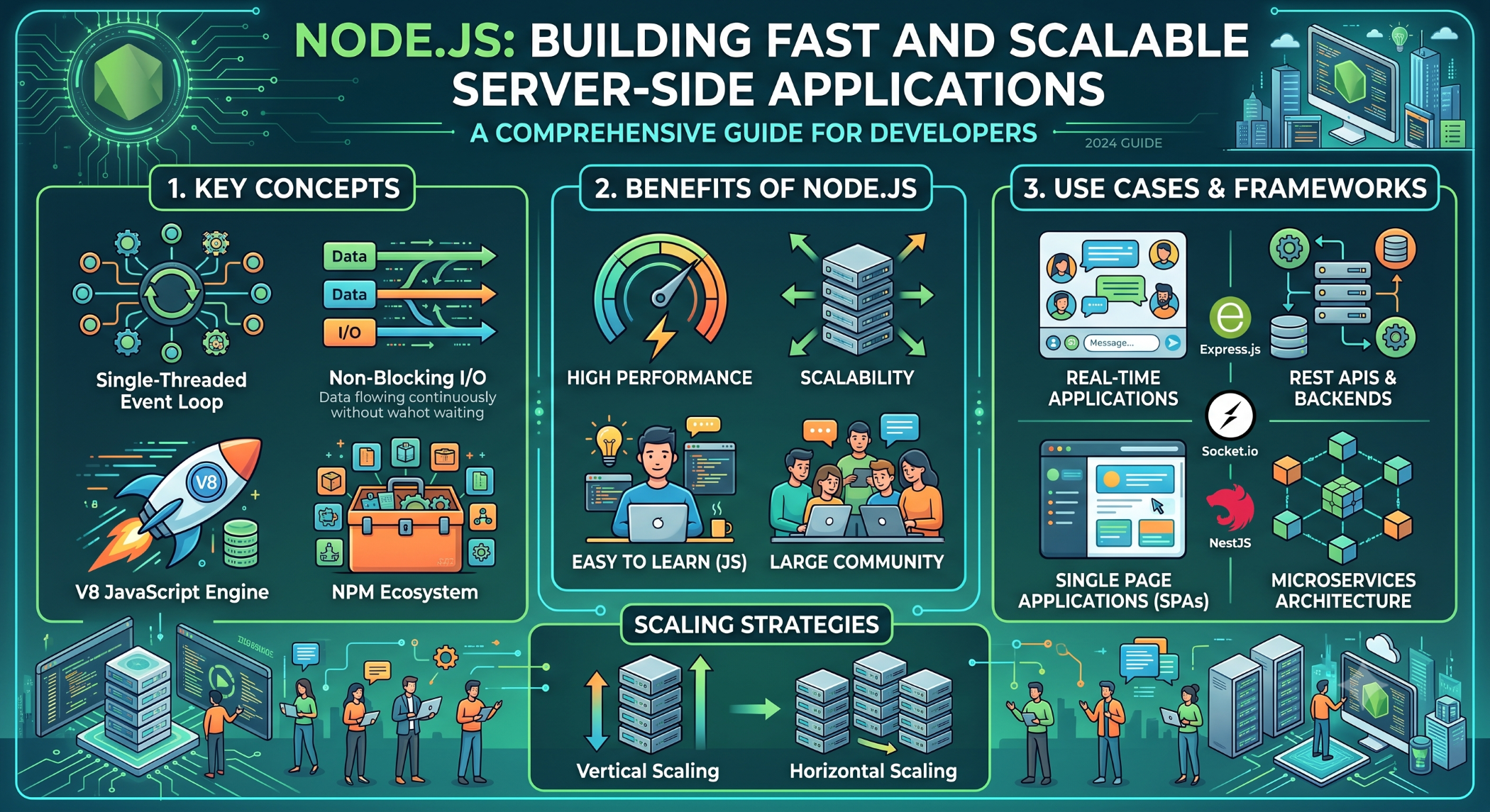 Node.js: Building Fast and Scalable Server-Side Applications