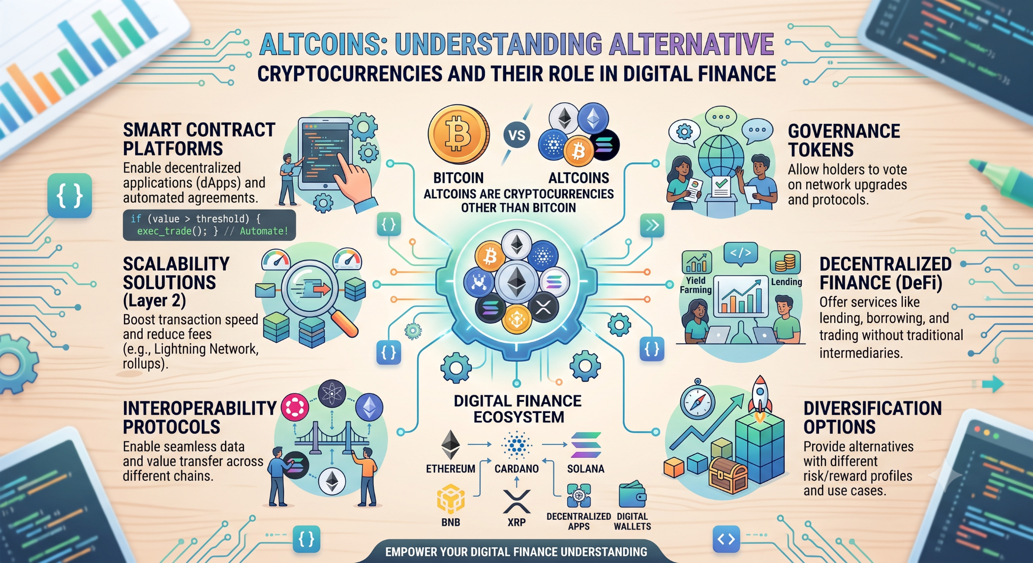 Altcoins: Understanding Alternative Cryptocurrencies and Their Role in Digital Finance