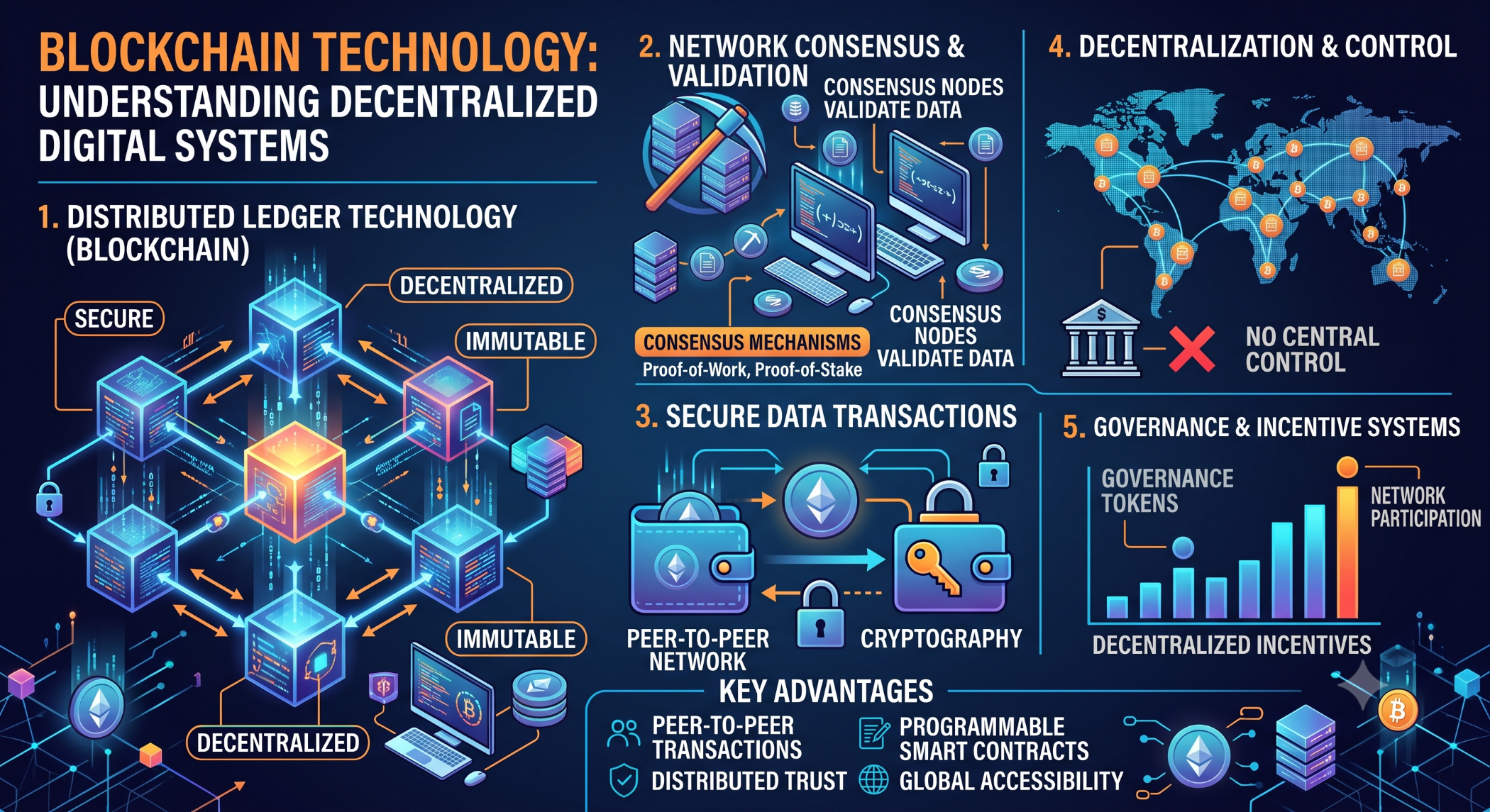 Blockchain Technology Understanding Decentralized Digital Systems