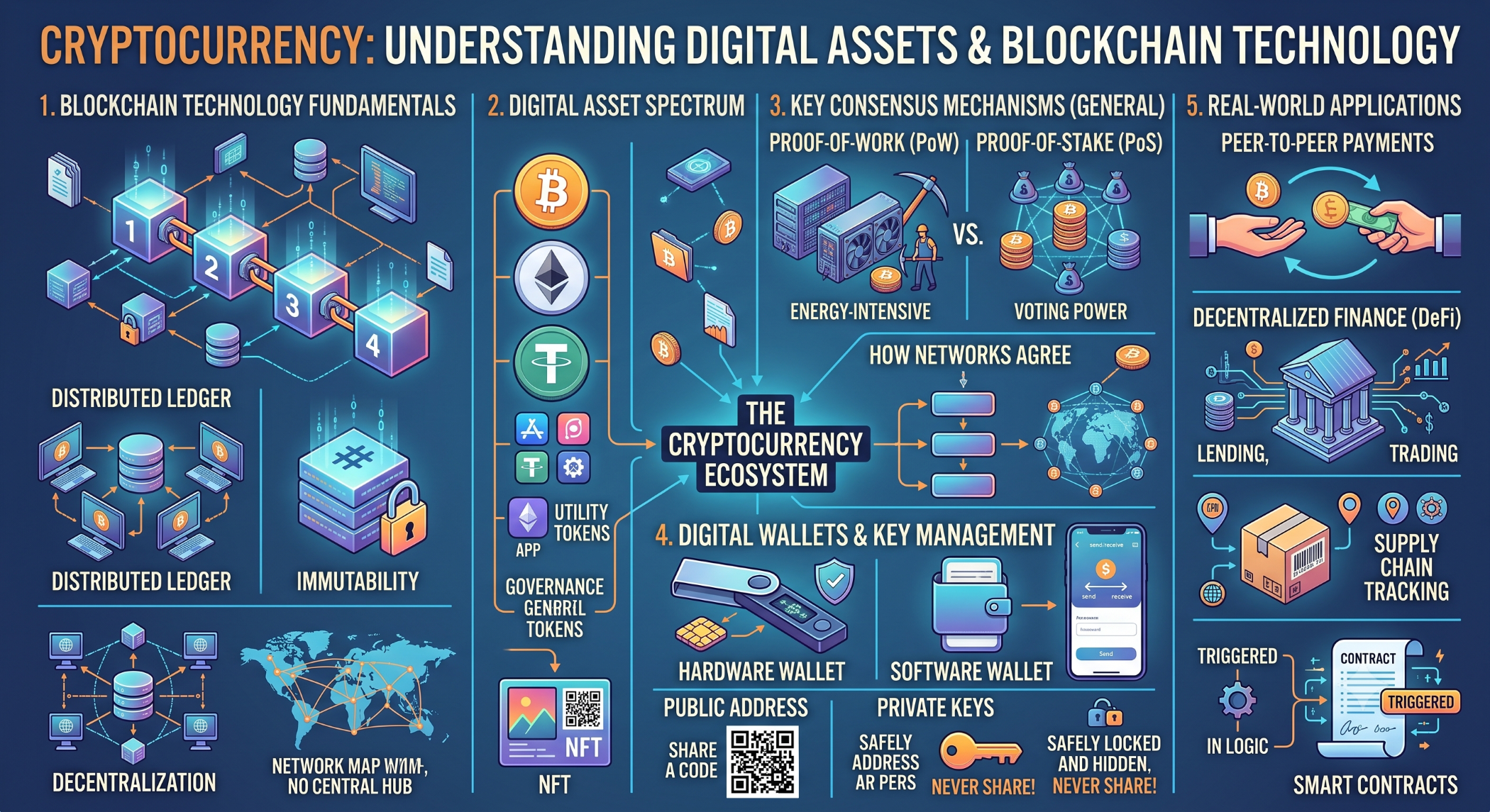 Cryptocurrency Understanding Digital Assets and Blockchain Technology
