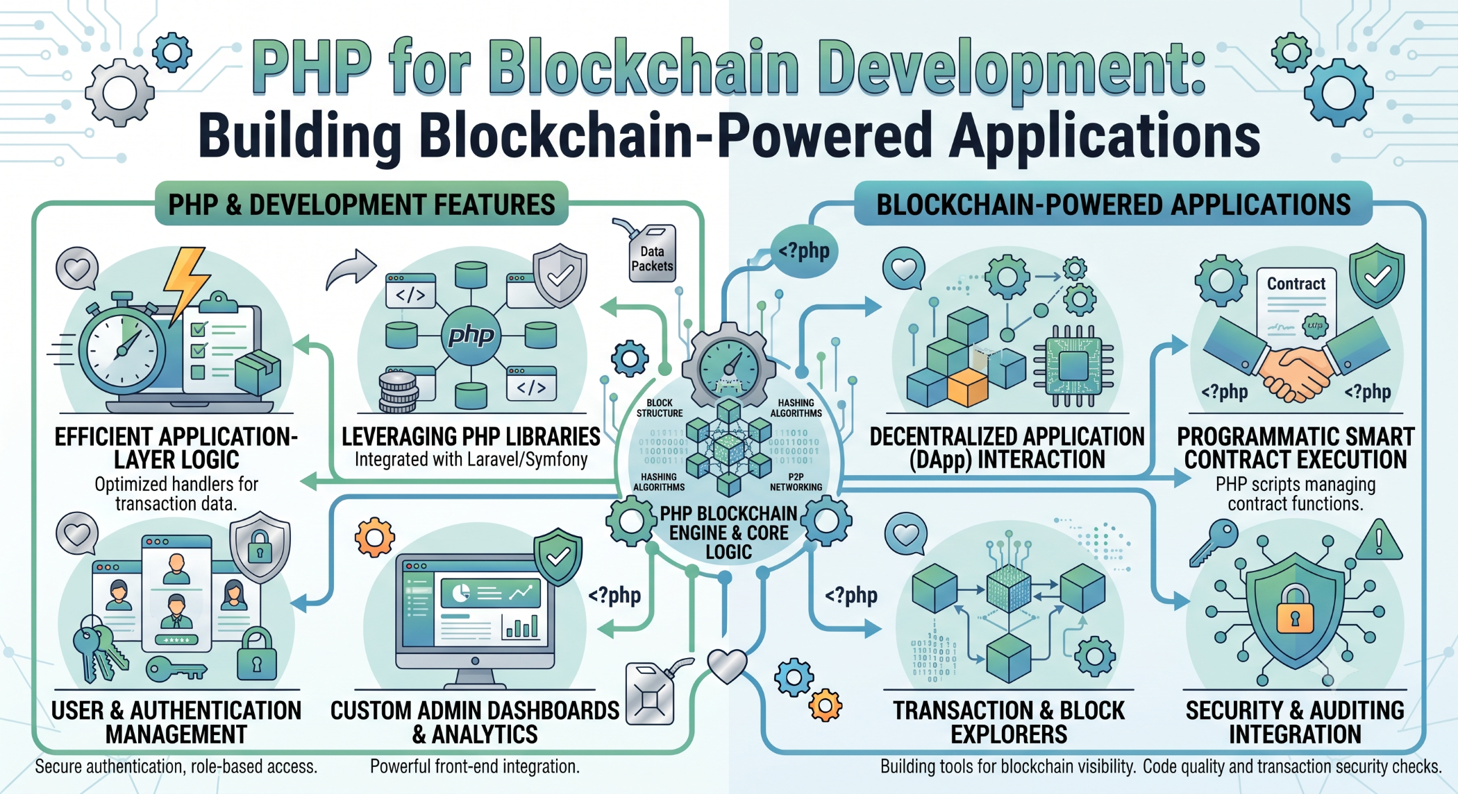 PHP for Blockchain Development Building Blockchain-Powered Applications
