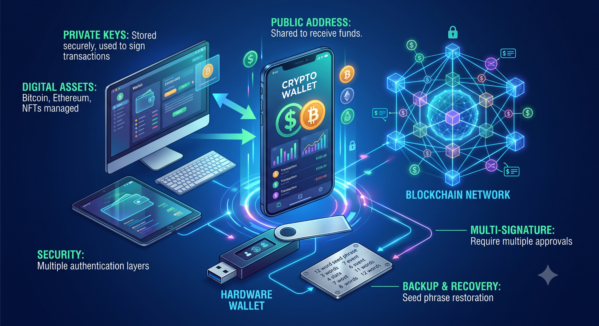 Crypto Wallets How Digital Wallets Store and Manage Cryptocurrency