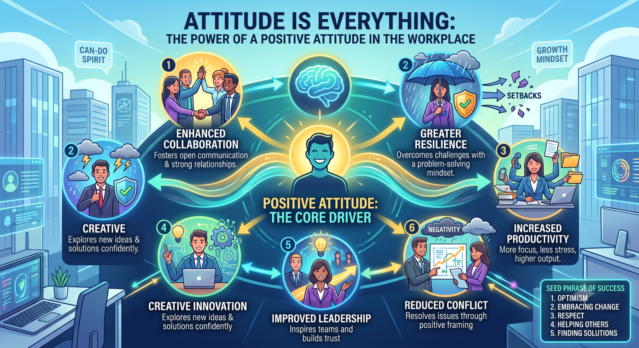 Attitude Is Everything The Power of a Positive Attitude in the Workplace