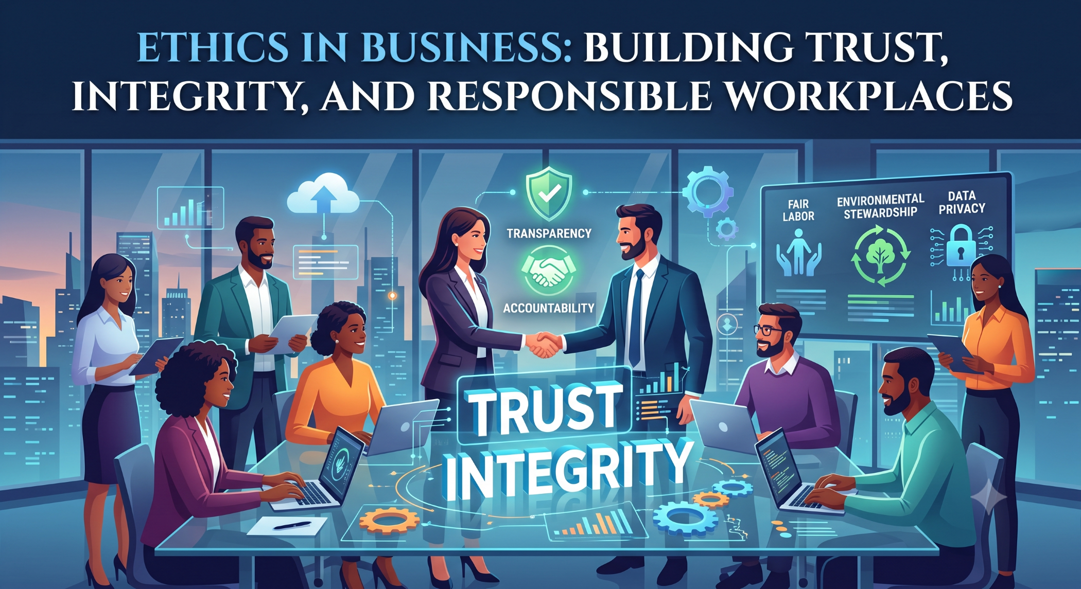 Ethics in Business: Building Trust, Integrity, and Responsible Workplaces