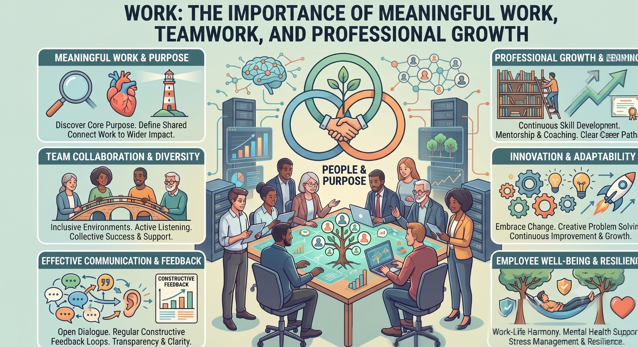 Work The Importance of Meaningful Work, Teamwork, and Professional Growth