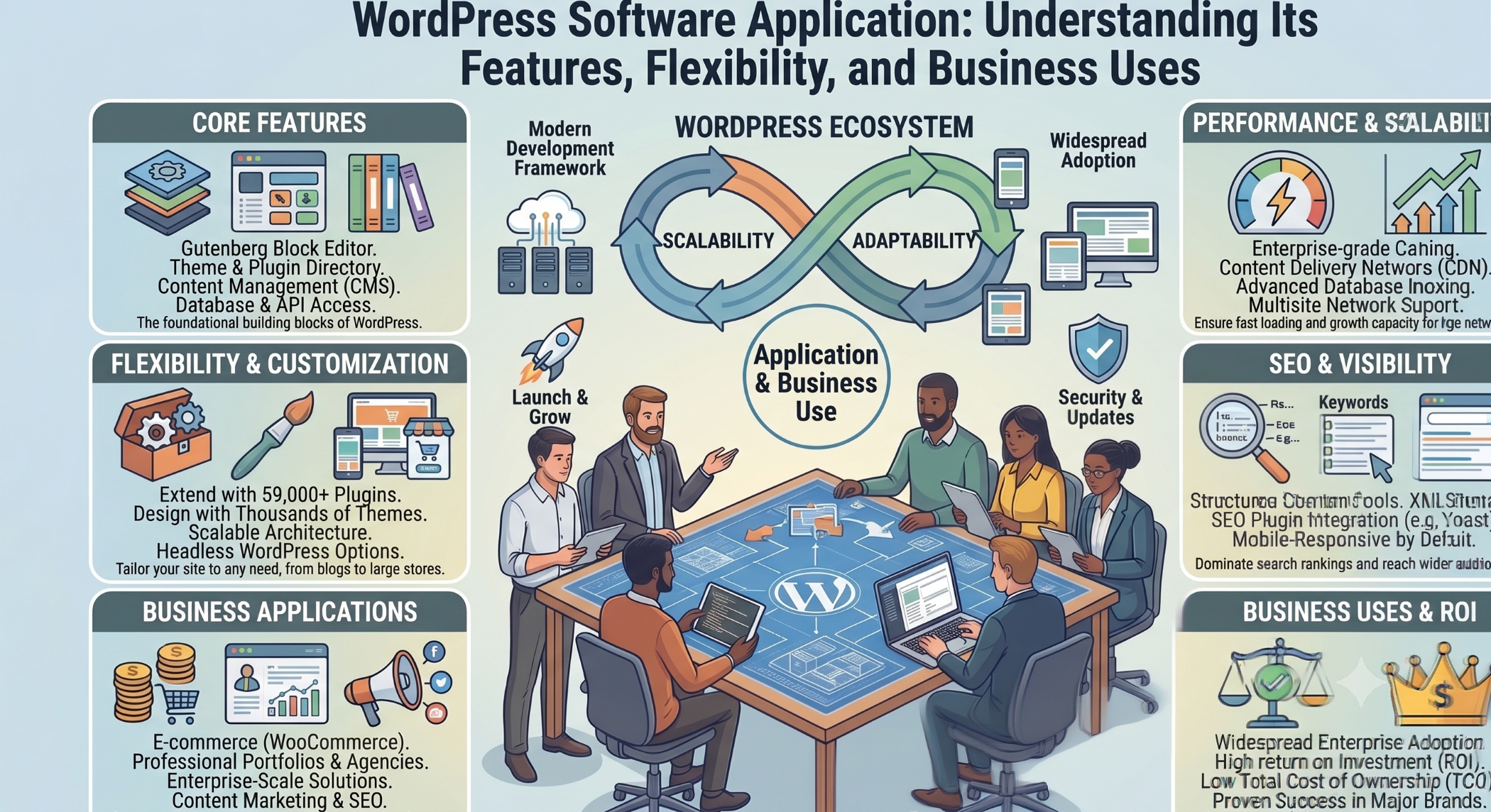 WordPress Software Application Understanding Its Features, Flexibility, and Business Uses