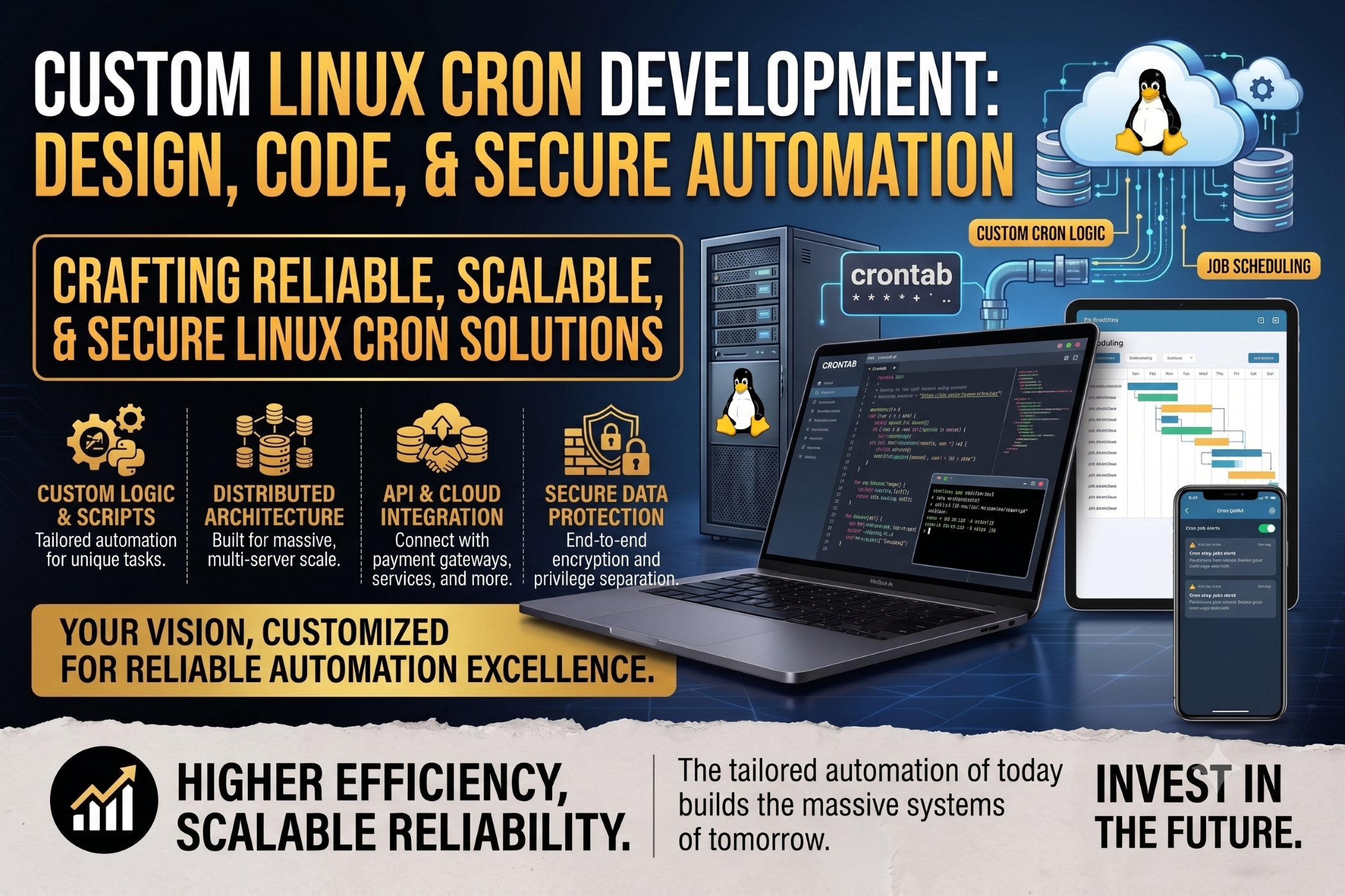 Custom Development Linux Cron