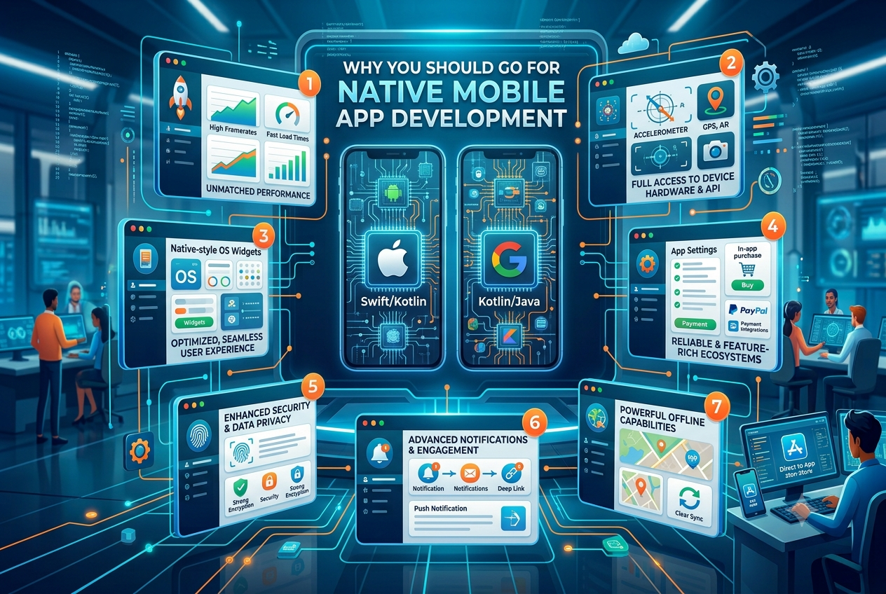 Why You Should Go For Native Mobile App Development