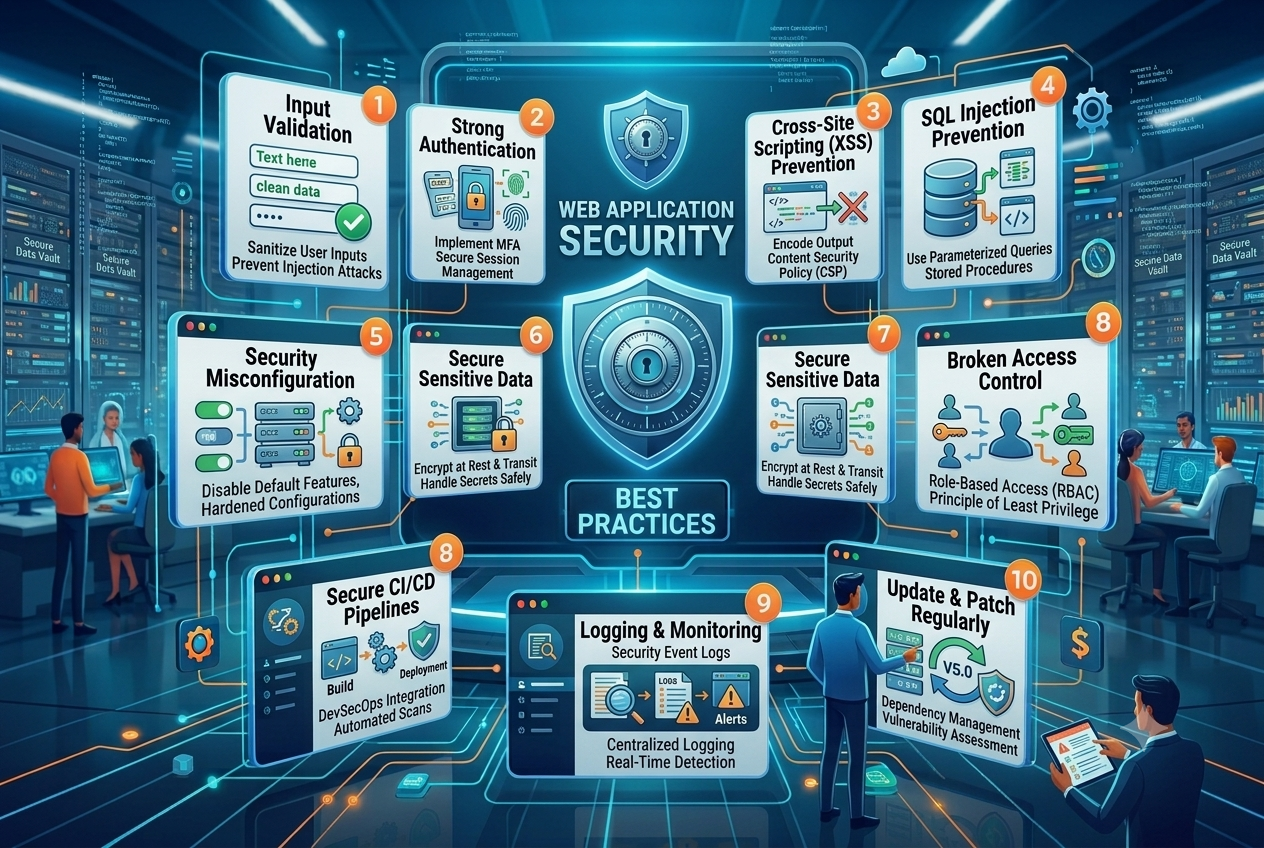 10 Best Practices For Web Application Security