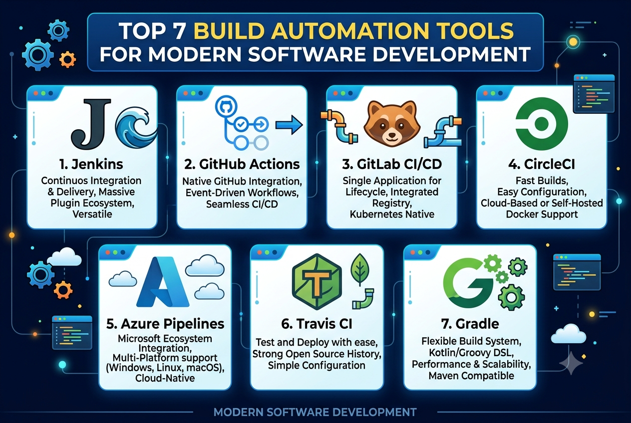 Top 7 Build Automation Tools For Modern Software Development